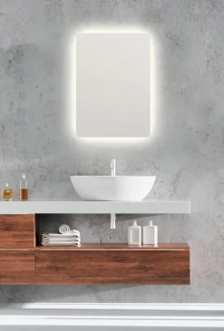 Kellot Ja Peilit^Mirrors and More peili Franzi 50 x 70 cm LED-valolla