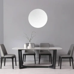 Kellot Ja Peilit^Mirrors and More peili Franzi Ø60 cm LED-valolla
