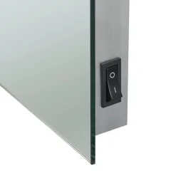 Kellot Ja Peilit^Mirrors and More peili Ilonka LED-valolla 50 x 70 cm peilila