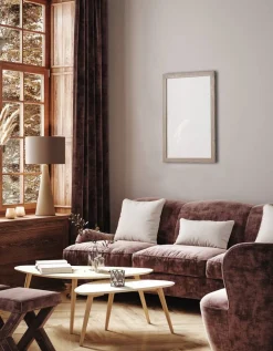 Kellot Ja Peilit^Mirrors and More peili Kim 48 x 68 cm puu