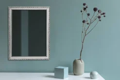 Kellot Ja Peilit^Mirrors and More peili Lola 34 x 45 cm hopea