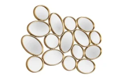 Kellot Ja Peilit^Mirrors and More peili Maddy 90 x 61 cm kulta