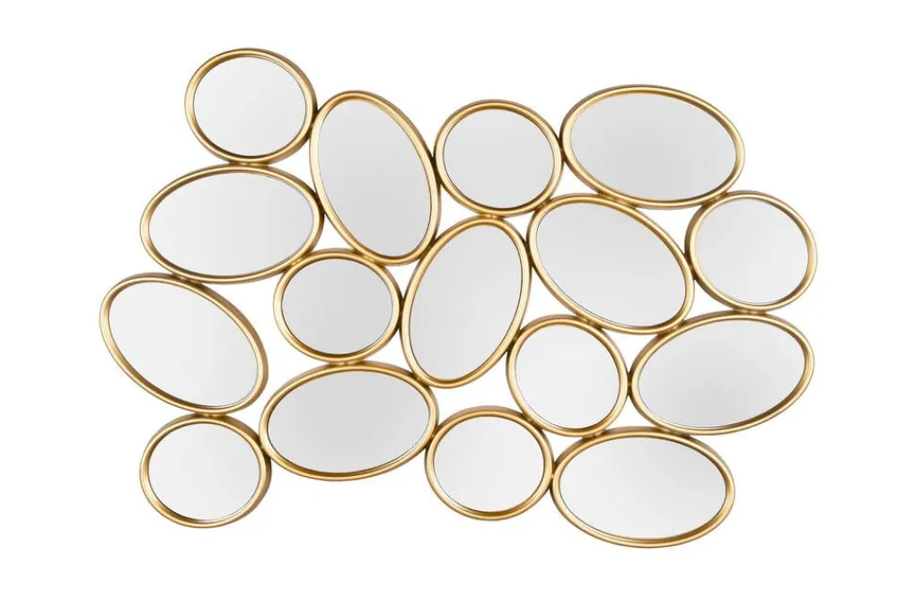 Kellot Ja Peilit^Mirrors and More peili Maddy 90 x 61 cm kulta