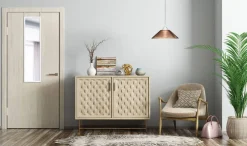 Kellot Ja Peilit^Mirrors and More peili Ria 30 x 120 cm valkoinen