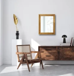 Kellot Ja Peilit^Mirrors and More peili Tanja 55 x 70 cm kulta