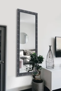 Kellot Ja Peilit^Mirrors and More peili Tanja 50 x 150 cm musta/hopea