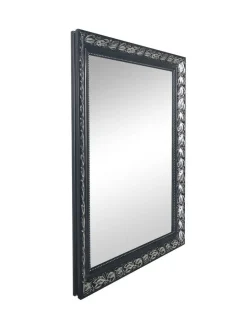 Kellot Ja Peilit^Mirrors and More peili Tanja 55 x 70 cm musta/hopea