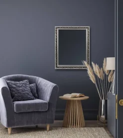 Kellot Ja Peilit^Mirrors and More peili Tanja 55 x 70 cm hopea