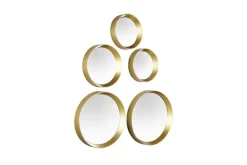 Kellot Ja Peilit^Mirrors and More peilisetti Vivien 5-pack kulta