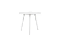 Huonekalut^Mirrors and More sarjapöytä Vilana Ø50 cm + Ø45 cm valkoinen