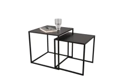 Huonekalut^Mirrors and More sarjapöytä Judy 40 x 40 cm + 35 x 35 cm mus