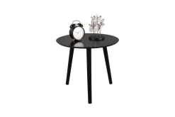 Huonekalut^Mirrors and More sarjapöytä Vilana Ø50 cm + Ø45 cm musta