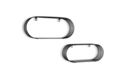 Hyllyt Ja Telineet|Huonekalut^Mirrors and More seinähyllysetti Joyce 2-pack musta