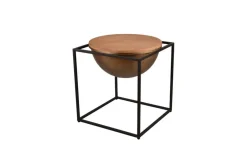 Huonekalut^Mirrors and More sivupöytä Celli 43 x 51 cm musta