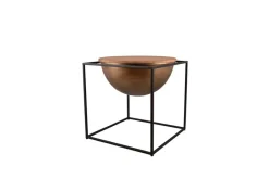 Huonekalut^Mirrors and More sivupöytä Celli 43 x 51 cm musta