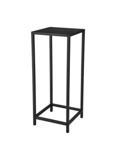 Huonekalut^Mirrors and More sivupöytä Veronika 25x25x60 cm musta