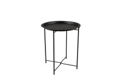 Huonekalut^Mirrors and More sivupöytä Carolina 43 x 51 cm musta