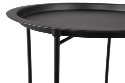 Huonekalut^Mirrors and More sivupöytä Carolina 43 x 51 cm musta