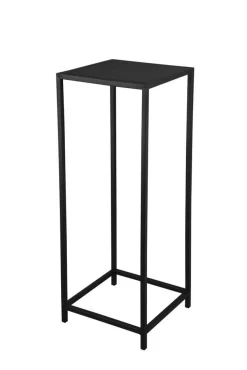Huonekalut^Mirrors and More sivupöytä Veronika 31x31x80 cm musta