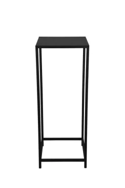 Huonekalut^Mirrors and More sivupöytä Veronika 31x31x80 cm musta