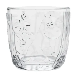 Astiat^Moomin Arabia juomalasi 28 cm kirkas 2 kpl
