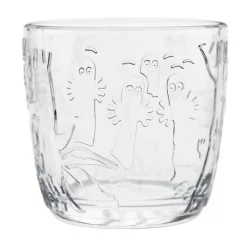 Astiat^Moomin Arabia juomalasi 28 cm kirkas 2 kpl