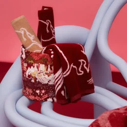 Kylpyhuone- Ja Saunatekstiilit|Kylpyhuone- Ja Saunatekstiilit^Moomin Arabia käsipyyhe 30x50 cm Juhlan Aika GOTS