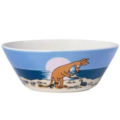 Astiat^Moomin Arabia kulho 15 cm Nipsu rannalla