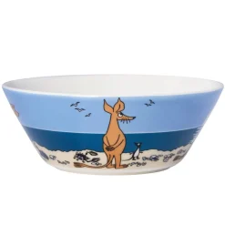 Astiat^Moomin Arabia kulho 15 cm Nipsu rannalla
