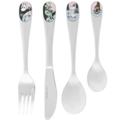 Lastenhuone|Aterimet^Moomin Arabia lasten setti Sydänystävät