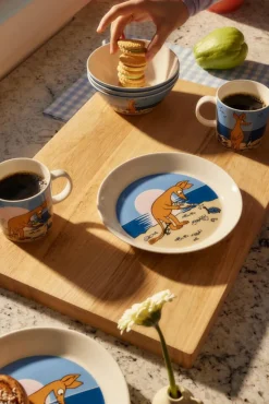 Astiat^Moomin Arabia lautanen Ø 19 cm Nipsu rannalla