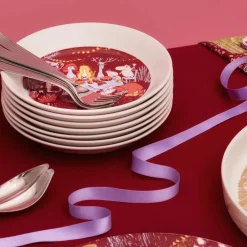 Astiat^Moomin Arabia lautanen 19 cm Juhlan Aika