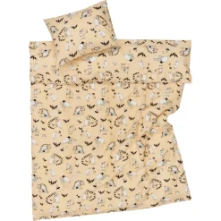 Vuodetekstiilit^Moomin Arabia pussilakanasetti 150x210 cm Muumiperhe beige