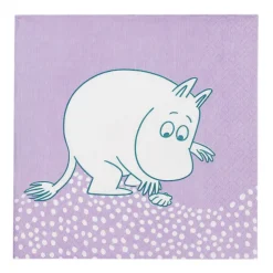 Kertakäyttö^Moomin Arabia servetti 33 cm Rantapäivä