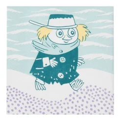Kertakäyttö^Moomin Arabia servetti 33 cm Rantapäivä