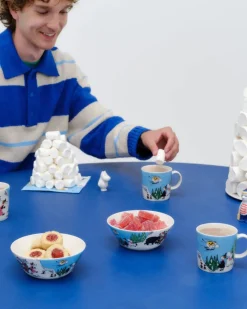 Astiat^Moomin Arabia Sesonki kulho 15 cm Mäkihyppy