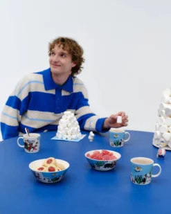 Astiat^Moomin Arabia Sesonki kulho 15 cm Mäkihyppy