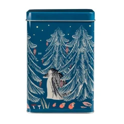 Ruoansäilytys Ja Järjestys^Moomin kahvipurkki Ikimetsä sininen