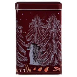 Ruoansäilytys Ja Järjestys^Moomin kahvipurkki Ikimetsä punainen