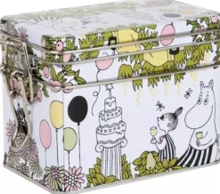 Ruoansäilytys Ja Järjestys^Moomin teepurkki Puutarha