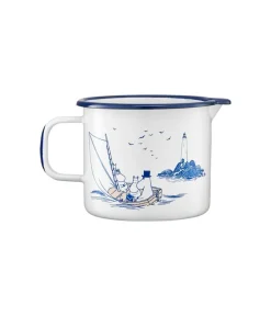 Tarjoilu^Muumi emalikannu Sailors 1,3 L