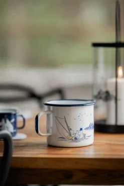 Tarjoilu^Muumi emalikannu Sailors 1,3 L