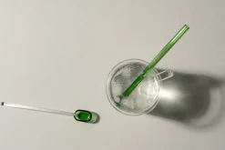 Aterimet^Muurla lasilusikka vihreä/kirkas