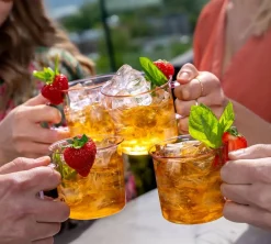 Astiat^Muurla lasimuki pinkki 3,5 dl