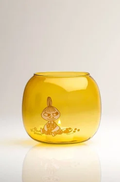 Lyhdyt Ja Kynttilänjalat^Muurla Muumi kynttilälyhty Pikku Myy keltainen 9,5 cm