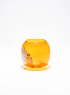 Lyhdyt Ja Kynttilänjalat^Muurla Muumi kynttilälyhty Pikku Myy keltainen 9,5 cm