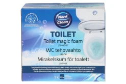 Puhdistus Ja Siivous^Nord Clean WC-tehovaahtojauhe 5 annospussia