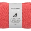Kankaat Ja Käsityötarvikkeet^Novita 7 Veljestä lanka 100 g 290 mandariini