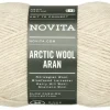 Kankaat Ja Käsityötarvikkeet^Novita lanka Arctic Wool Aran 100g 631 poro