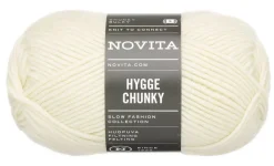 Kankaat Ja Käsityötarvikkeet^Novita lanka Hygge Chunky 100g 002 säde
